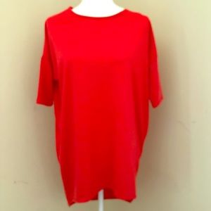 LuLaRoe Irma red top